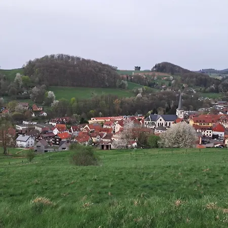 公寓 Ferienwohnung Alteliebe 波彭豪森